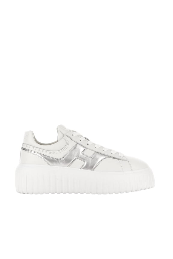 Low-Top Sneakers With Nappa Leather White (Women's)