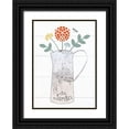 thumbnail image 1 of Hogan, Melody 11x14 Black Ornate Wood Framed with Double Matting Museum Art Print Titled - Pitcher Botanicals Primary 2, 1 of 4