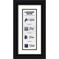thumbnail image 1 of Hogan, Melody 11x24 Black Ornate Wood Framed with Double Matting Museum Art Print Titled - Laundry White Wood 2, 1 of 4