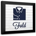 thumbnail image 1 of Hogan, Melody 12x12 Black Modern Framed Museum Art Print Titled - Laundry Fold 1, 1 of 5