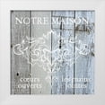 thumbnail image 1 of Hogan, Melody 12x12 White Modern Wood Framed Museum Art Print Titled - French Farmhouse 2, 1 of 4