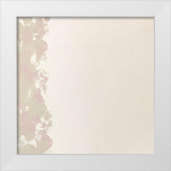 Hogan, Melody 12x12 White Modern Wood Framed Museum Art Print Titled - Soft Splatter 2