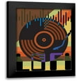 thumbnail image 1 of Hogan, Melody 12x14 Black Modern Framed Museum Art Print Titled - HI FI LO FI 2, 1 of 5