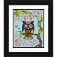 thumbnail image 1 of Hogan, Melody 12x14 Black Ornate Wood Framed with Double Matting Museum Art Print Titled - Owl Set Numlet 2, 1 of 4