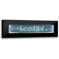 thumbnail image 1 of Hogan, Melody 14x6 Black Modern Framed Museum Art Print Titled - Beautiful Color Signs 1, 1 of 5
