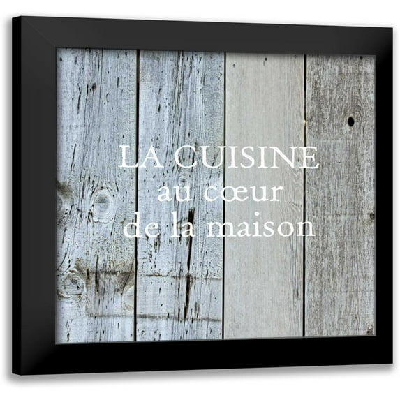 Hogan, Melody 15x15 Black Modern Framed Museum Art Print Titled - Simple French Farmhouse 3