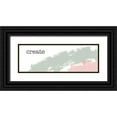 thumbnail image 1 of Hogan, Melody 18x9 Black Ornate Wood Framed with Double Matting Museum Art Print Titled - Desert Create, 1 of 4