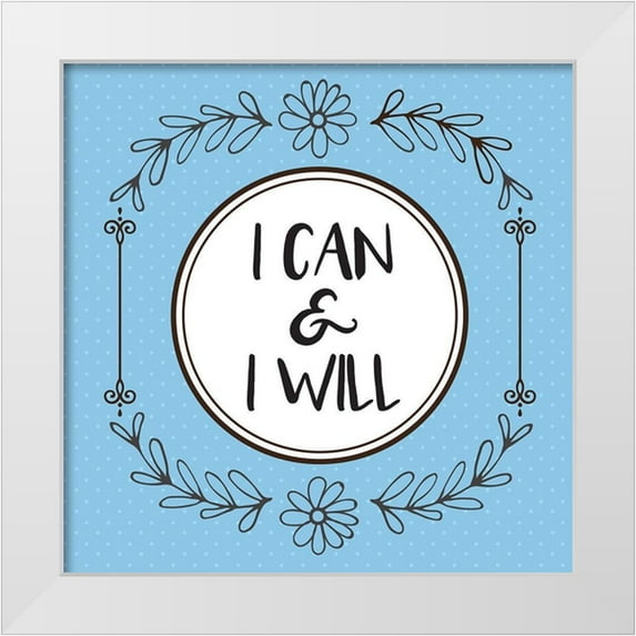 Hogan, Melody 20x20 White Modern Wood Framed Museum Art Print Titled - Whimsical Can