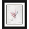 thumbnail image 1 of Hogan, Melody 20x24 Black Ornate Wood Framed with Double Matting Museum Art Print Titled - Baby Floral 4, 1 of 4
