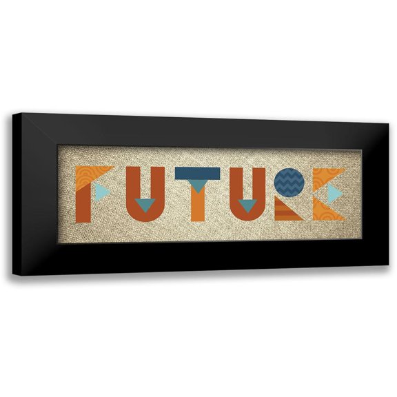 Hogan, Melody 24x11 Black Modern Framed Museum Art Print Titled - Mod Future