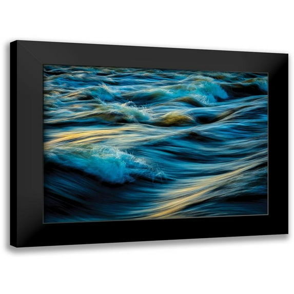 Hogan, Melody 24x18 Black Modern Framed Museum Art Print Titled - By the Sea 4