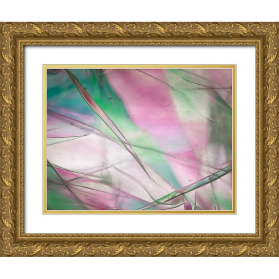 Hogan, Melody 24x19 Gold Ornate Wood Framed with Double Matting Museum Art Print Titled - light graphics
