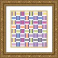 thumbnail image 1 of Hogan, Melody 26x26 Gold Ornate Wood Framed with Double Matting Museum Art Print Titled - Mood Boost Weave 2, 1 of 4