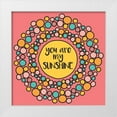 thumbnail image 1 of Hogan, Melody 26x26 White Modern Wood Framed Museum Art Print Titled - Whimsical Sunshine, 1 of 4