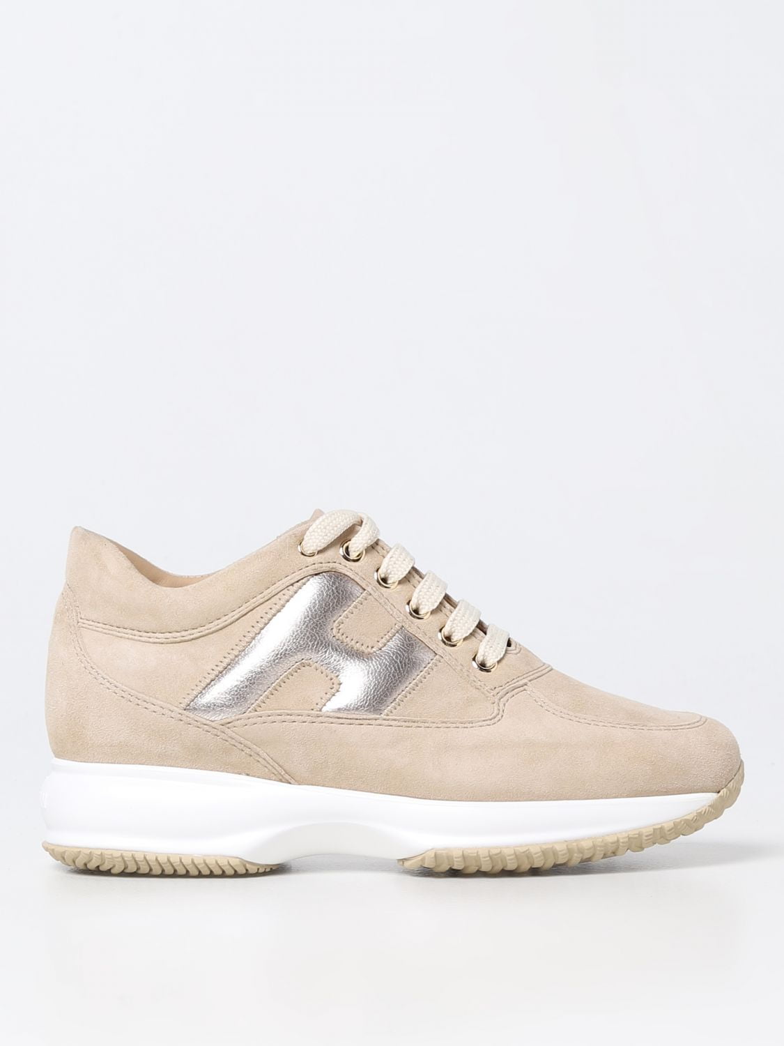 Hogan Sneakers Woman Beige Woman - Walmart.com