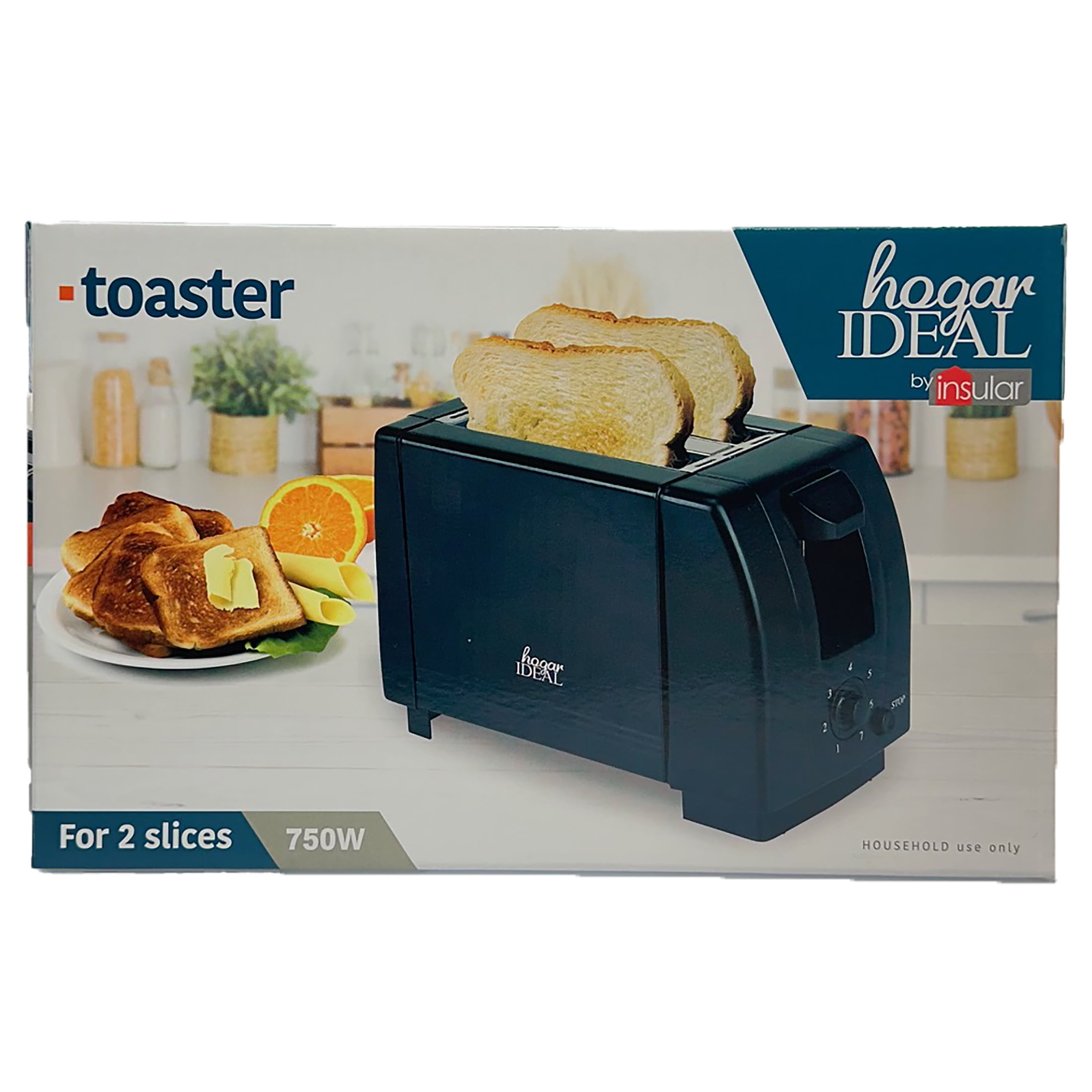 Hogar Ideal New 2 Slice Toaster