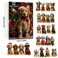 thumbnail image 1 of Hogarize Adventure Calendar for Dog Lovers Pet Lover Holiday Countdown Calendar Decorative Home Ornament, 1 of 6