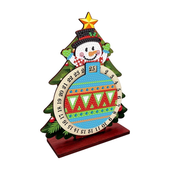 Hogarize Christmas Advent Calendar DIY Diamond Painting Desktop Calendar Ornament
