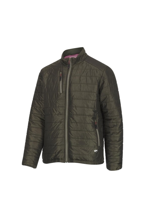 Kingston Lightweight Quilted Jacket - Olive/Wine XXX-Large Olive