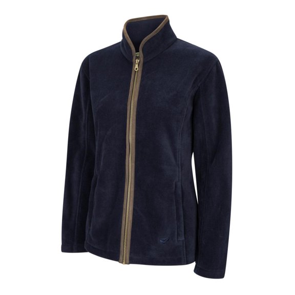 Hoggs of Fife Stenton Ladies Fleece Jacket Midnight Navy Small Navy