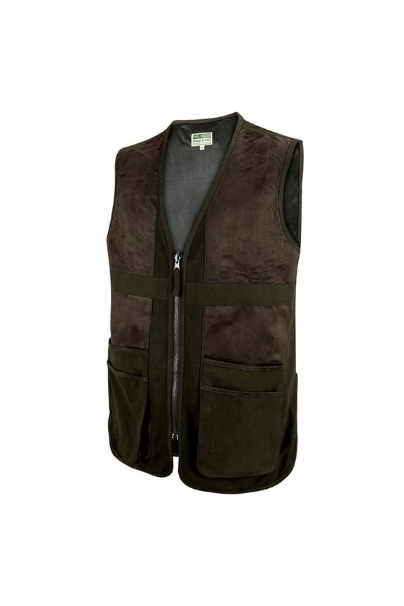 Struther Shooting Vest - Dark Green Large Green