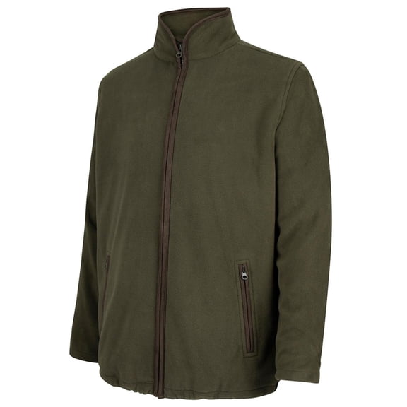 Hoggs of Fife Woodhall Fleece Jacket - Green Large Green