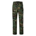 thumbnail image 1 of Hogleaql Men's Tactical Pants Fashion Hiking Military Combat Ripstop Stretch Pants with Multi-Pockets Cargo Loose Fit Lightweight Solid Color Pant Dark Green M, 1 of 3