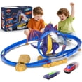 thumbnail image 1 of HogoKids Dragon Slot Track Cars Set - Racing Car with Light & Spray, 360° Circular Track, DIY Dragon Challenge, Gift for Ages 4-7+, 1 of 8