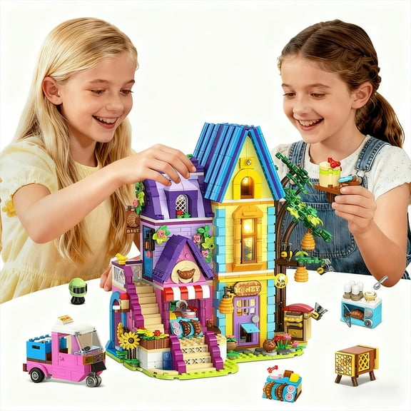 Beekeeping & Baking Room Building Sets for Adults and Kids Aged 8+