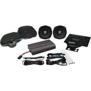 Hogtunes 200W Amp & Front/Rear Speaker Kit REV450RGUKIT-AA