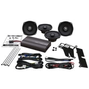 Hogtunes 300 Watt 5.25" Amp/Front and Rear Speaker Kit REV 450U KIT-AA