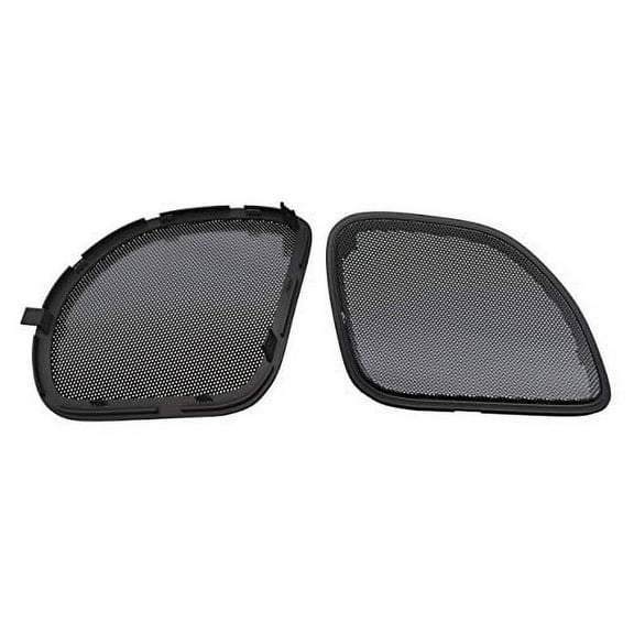 Hogtunes RGRM Metal Mesh Replacement Front Speaker Grilles (Black Trim) for 2015+ Harley-Davidson Road Glide Models - RGRM Grill RGRM Grill