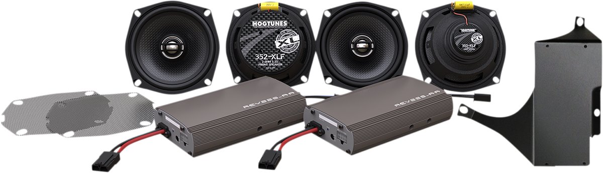 Hogtunes XL Amplified Speaker Kit - 225 RG KIT-XL Harley-Davidson