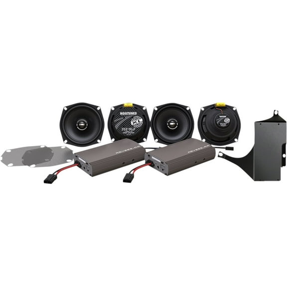 Hogtunes Ultra XL Dual Amp/Speaker Kit (RG ULTRA KIT-XL)