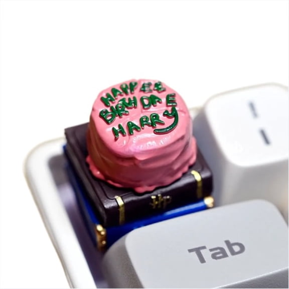 Hogwarts Branch Hat Mechanical Keyboard Resin Keycaps Personalized Resin Keycaps 3D Printing High Precision Resin Process, Hand Painted Keycaps OEM Height