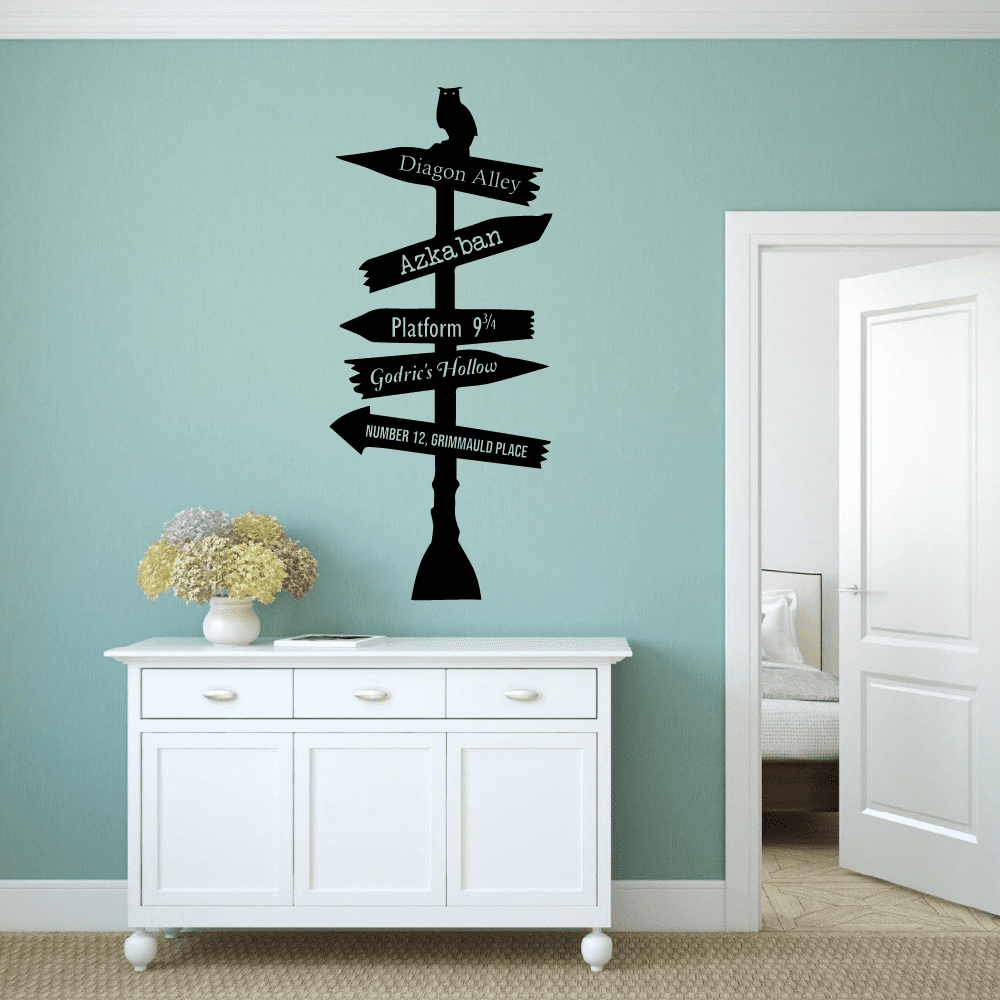 WALL STICKERS HARRY POTTER / Vinyl Wall Art Decal / WALL QUOTE STICKERS /  N24