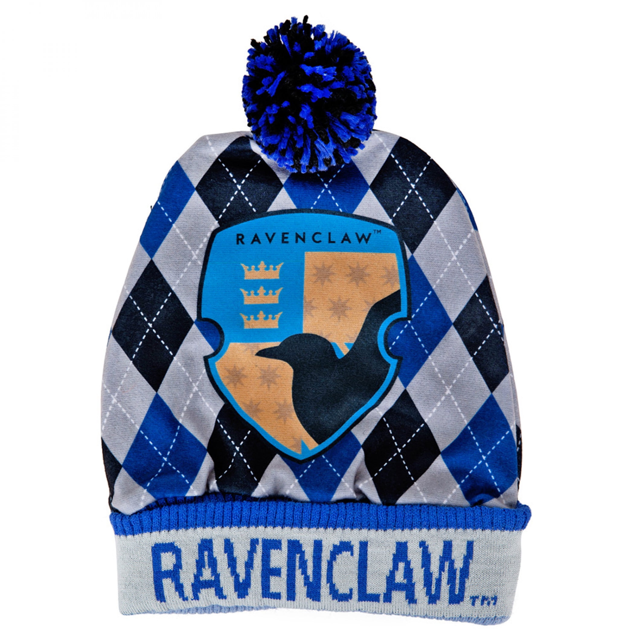 Spoontiques Winter Beanie Hat, Polyester, One Size Fits Most - Ravenclaw House