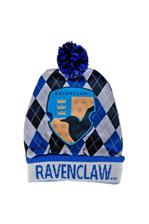 Spoontiques Winter Beanie Hat, Polyester, One Size Fits Most - Ravenclaw House