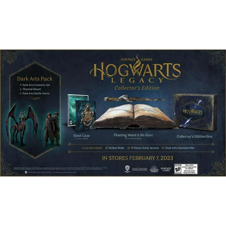 Hogwarts hotsell Legacy collectors edition wand NEW