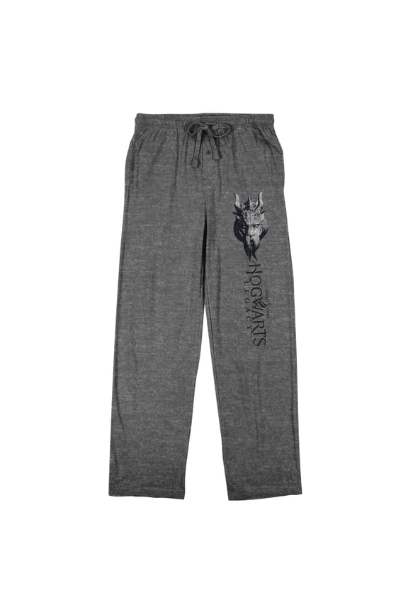 Hogwarts Legacy Graphron Men's Athletic Heather Sleep Pajama Pants-Small