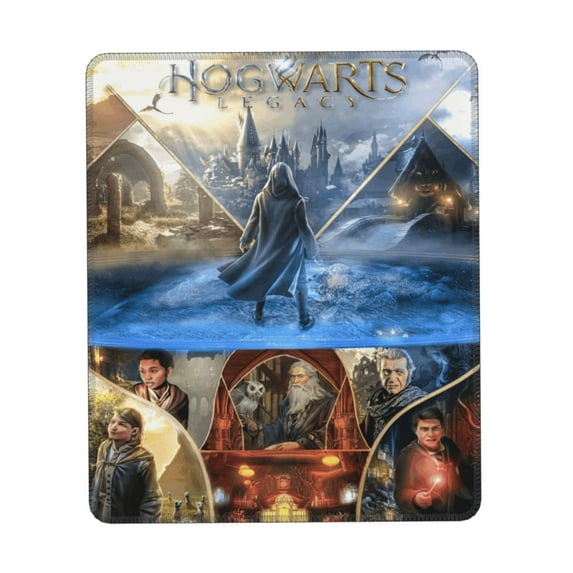 Hogwarts Legacy Mouse Pad, Computer Mouse Mat, Waterproof Non-Slip Rubber Base MousePads for Office Laptop 7 x 8.6 in