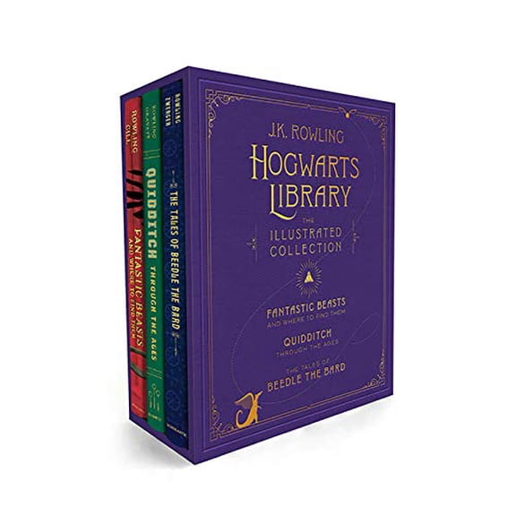 Pre-Owned Hogwarts Library: The Illustrated Collection (Harry Potter), 9781338340532, 1338340530, Hardcover, Illustrated edition