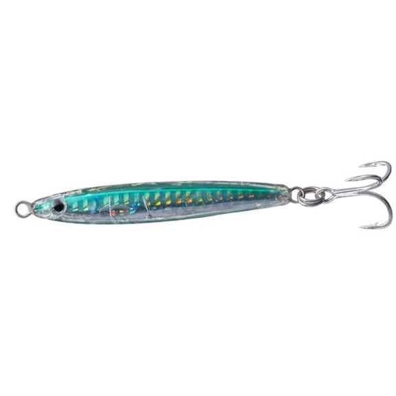 Hogy Epoxy Jig w/ Size 2 VMC Treble, 1-1/4oz Green