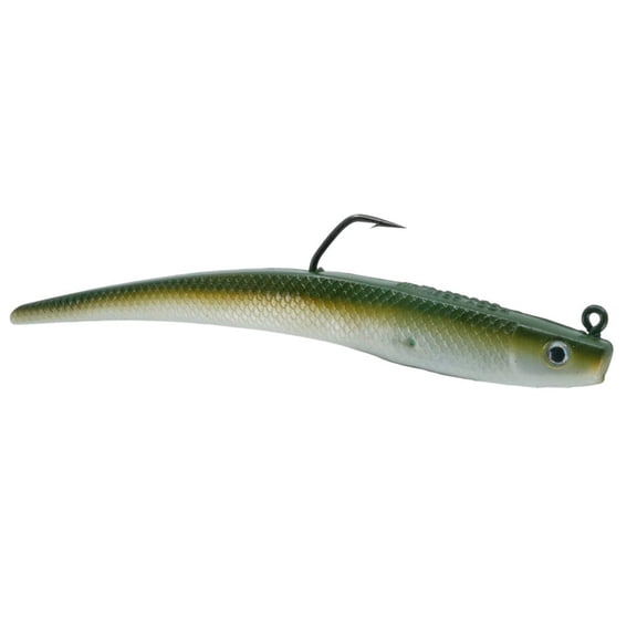 Hogy Lures Protail HD Eel - 7.5" (2.25 oz.) - Olive