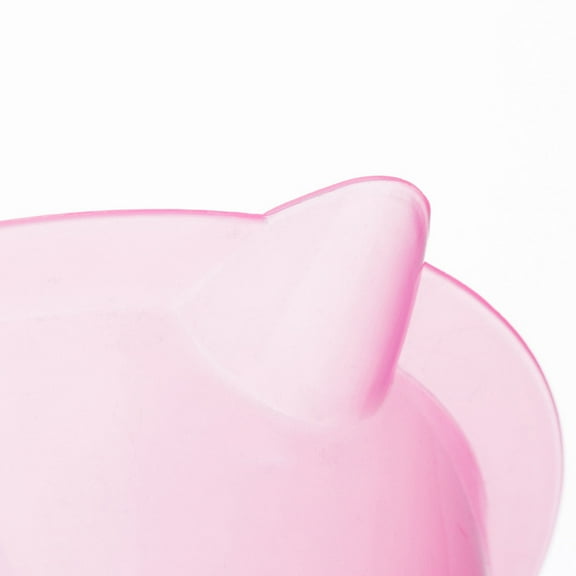 Hohaski Color Mixing Cup ABS Hair Dyes Bowl Transparent Hair Dye Bowl for Home Users Hair Coloring Mixing Bowl ABS Transparent Hair Dye Container