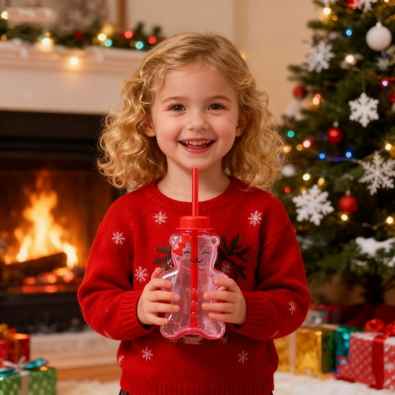 Hohaski Cute Bear Mug 500ml Winter Customized Home Cup for Coffee Tea Drinks