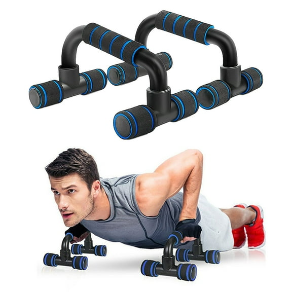 Hohaski H Shaped Push Up Stands Non Slip Foam Grip Home Outdoor Workout Equipment Portable Chest Expander for Gym office Travel