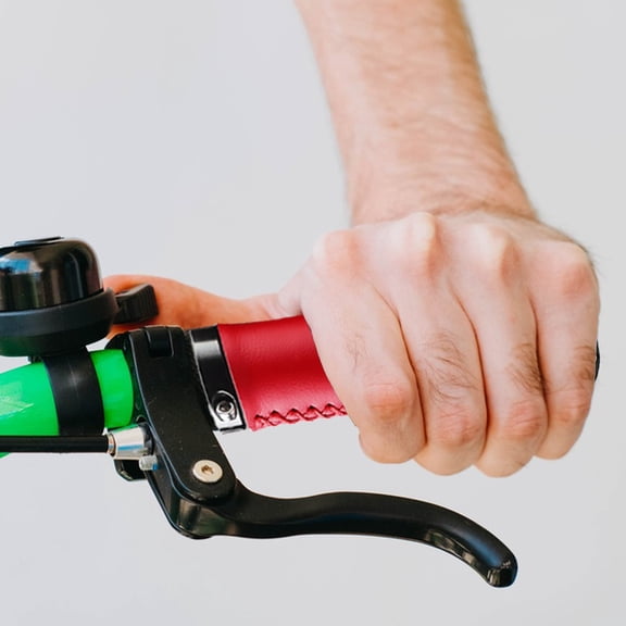 Hohaski Feledorashia Handlebar Cover Liquid Silicone Meatball Shock Absorbing Bike Lock Grip Driver Handlebar Cover