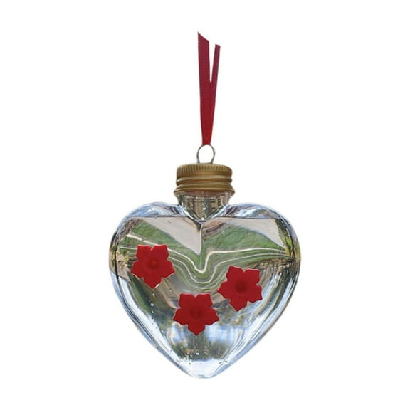 Hohaski Hanging Hummingbird Feeder – Three Flower Bottle Design, Perfect Bird Feeder and Water Feeder for Your Garden, Attracts Hummingbirds for a Colorful Display.