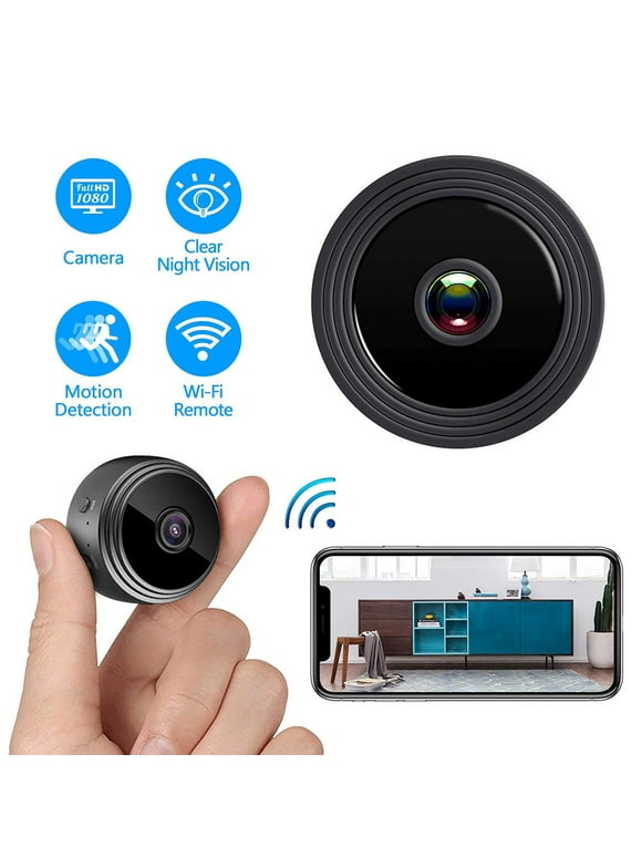 Hohaski Hidden Cameras, Mini WiFi Camera 1080P Full Home Security Micro Cam Video Audio Recorder Camcorder Night Vision Micro Cam